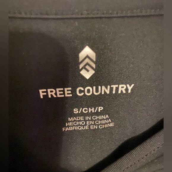 Free Country Microtech Long Sleeve Heat Base Layer in Black - Size Small - Picture 2 of 4